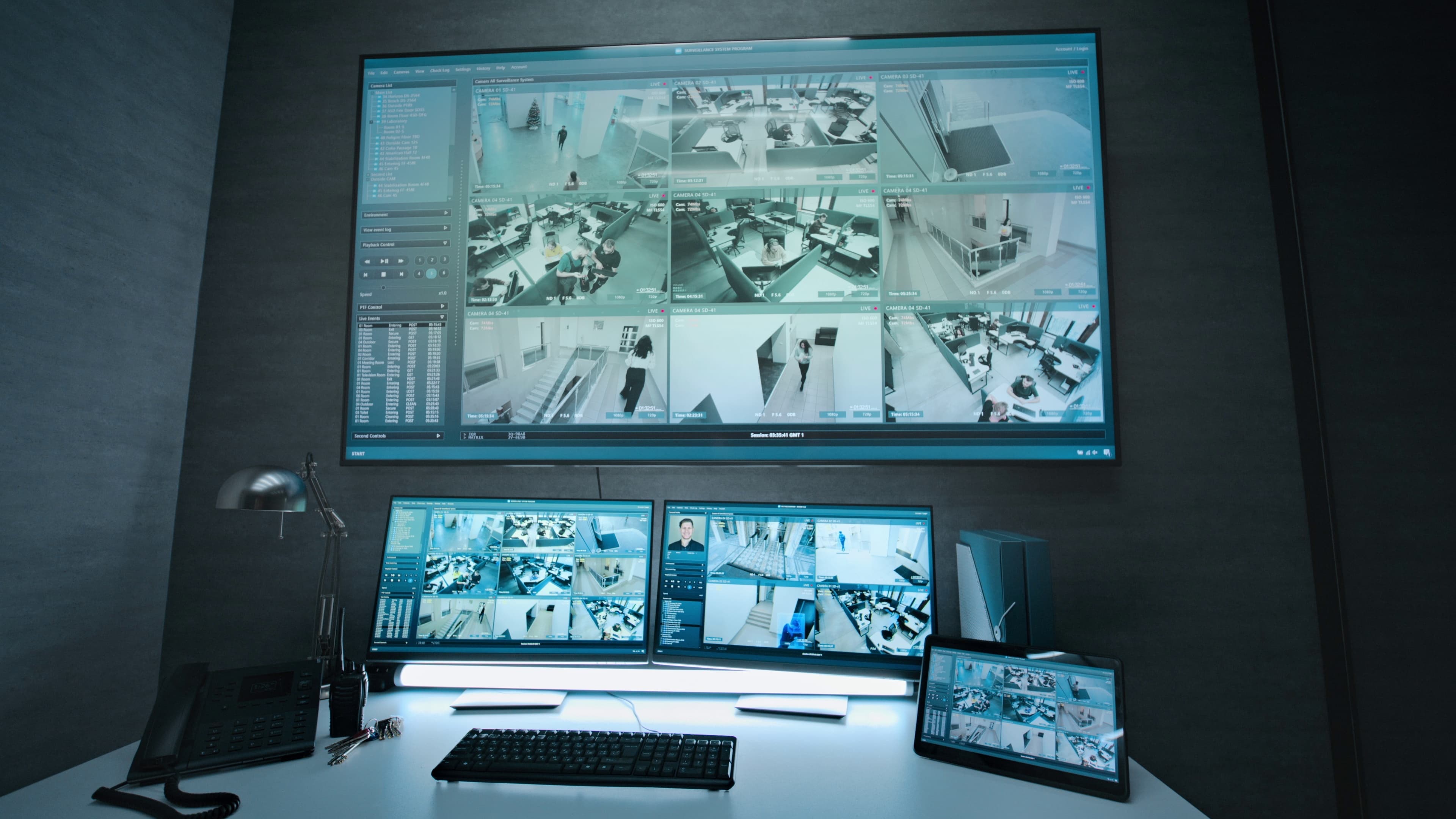 Security Coverage Board Physical Security | American IT Solutions